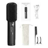 Plancha De Pelo Portátil Hair Comb Curl Dual Hair