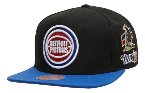 Gorra Mitchell & Ness Detroit Pistons My Towns Two|18 Champ