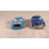 Carros Disney Doc. Hudson Hornet E Dinoco Mcqueen Mattel