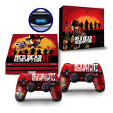 Skin Adesivo Playstation 4 Pro Ps4 Pro Red Dead Redemption 2