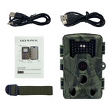 Trail Camera 16mp 1080p Fhd 2.0 Pulgadas Lcd Ip54 Cámara De