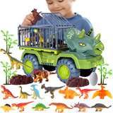 Aegtva Dinosaurios Juguetes Para Niños, Camión De Transporte