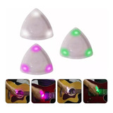 Púas De Guitarra De 3 Piezas Con Luz Led