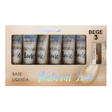 Base Natural Look Ruby Rose Hb-8051 Cor Bege 3 - Box 6 Unid