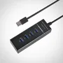 Hub Usb 3.0 4 Puertos Multiplicador Zapatilla Adaptador  | Envío gratis