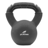 Pesa Rusa | Kettlebell | Entrena Brazo Espalda Pierna| 10 Kg Color Negro