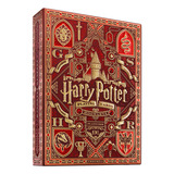 Harry Potter - Baraja Cartas Premium Theory11 Naipe Poker Reverso Rojo Idioma Inglés Personaje Griffyndor