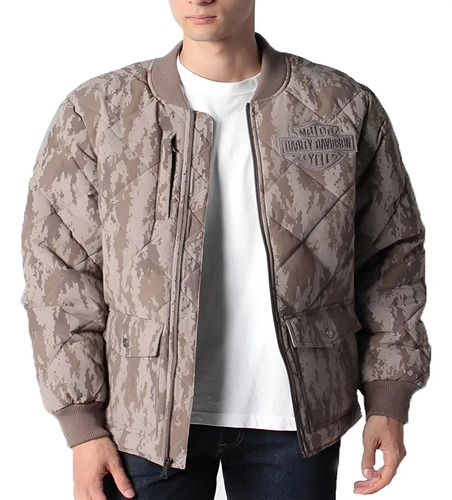 Chamarra Harley Davidson Camo Water Resistant Comouflage | Envío gratis