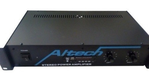 Amplificador Potencia Dj Bluetooth 1200w Altech Xp6000.bt