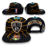 Gorra Destello Nets De Brooklyn, Nba, Clásica 