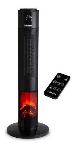 Calefactor Eléctrico Liliana Towerflame Tch50 Negro - Outlet