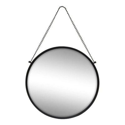 Espejo Circular Decorativo 40 Cm Tutti Color del marco Negro | Meses sin interés
