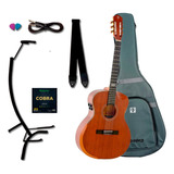 Violão Strinberg Eletroacustico Sc301 Mgs Encord E Cabo Ofer