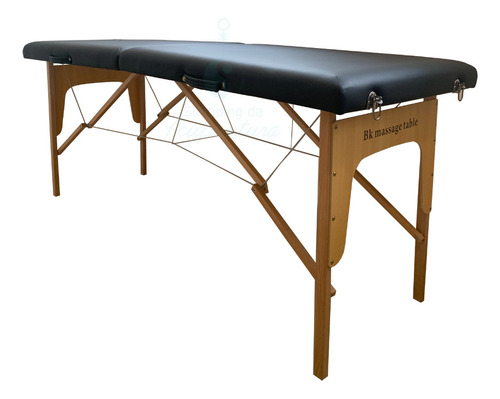 Maca Portátil Profissional Bk Dobrável 180x65 Massagem Fisio