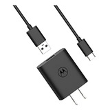 Cargador Motorola Turbopower 20 Qc3.0 Con Cable Usb-c