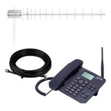 Kit Completo Telefone Rural Celular Desbloqueado Ca-42s