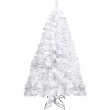 Prextex Árbol De Navidad Pequeño Blanco 320 Puntas, Árbol De