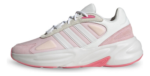 Tenis Deportivo adidas Ozelle Para Mujer Amortiguante Rosa