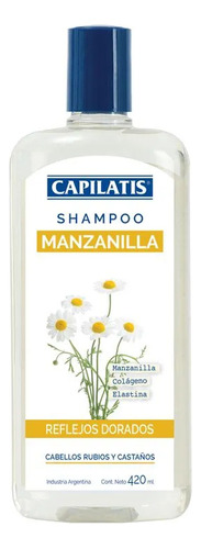 Shampoo Capilatis Manzanilla Reflejos Dorados X 420ml