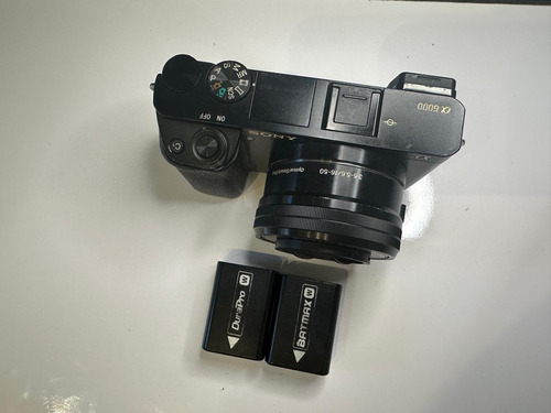  Sony Alpha 6000 Ilce-6000 Mirrorless  Kit  Com Lente 