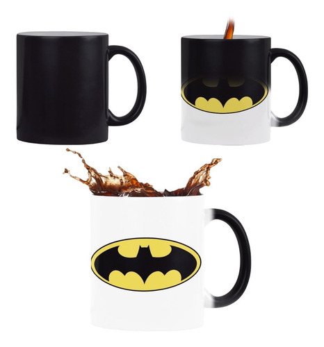 Taza Mágica Batman Logo