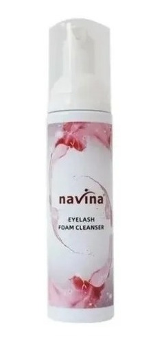 Pack 6 Espuma Limpiadora / Shampoo Para Pestañas Navina 60ml