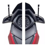 Par Antena Yamaha Xmax 250 Corta Pipa Antenas Frontal Top 