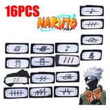 Diadema Para Disfraz De Cosplay De Naruto Kakashi, 16 Piezas