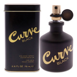 Perfume Liz Claiborne Curve Black Para Homens 75 Ml De Spray