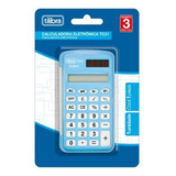 Calculadora De Bolso 8 Dígitos Tc21 Azul - Tilibra