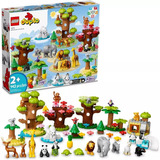 Kit De Construcción Lego Duplo Fauna Salvaje Del Mundo 10975 2+