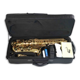 Saxofon Alto Symphonic As-02eb Color Dorado Estilo 82z
