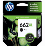 Cartucho De Tinta Hp 662 Xl Cz105ab Preto Original