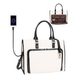 Bolso Para Computadora Portátil Para Mujer Bolso De Mano Par