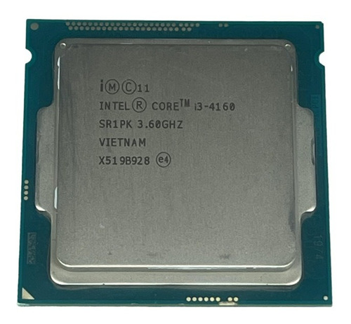 Procesador Intel Core I3-4160- 3.60ghz 4th/sr1pk / Fc-lga12c