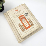 Caixa Livro Decorativa I Love London 30/26cm Kit 2pc