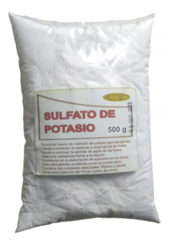 Sulfato De  Potasio K2so4 Fertilizante - L a $11200