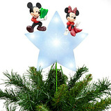 Árbol Navideño Con Luz De Mickey Y Minnie Mouse De Disney St