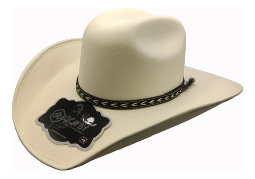 Sombrero Vaquero Moda Texana 100% Lana Unisex Horma Elegante