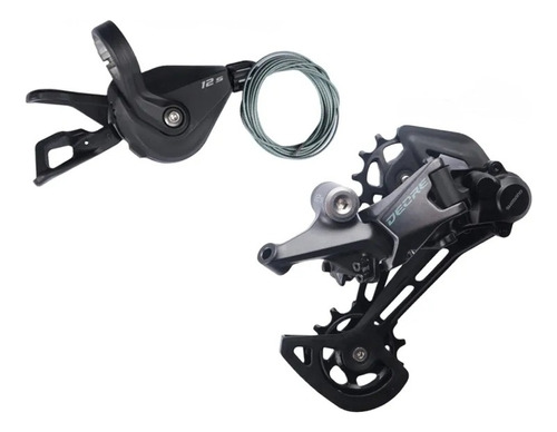 Kit Pata De Cambio Y Shifter Shimano M6100, 12 Velocidades