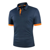 Playera Polo Hombre Manga Corta Moda Casual Camisas