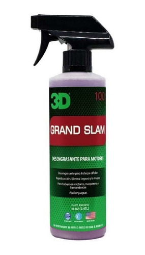 3d Grand Slam - Desengrasante Para Motores  1/2lts 