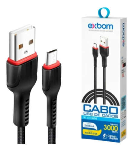 Cabo Carregador Para Samsung J1 J2 J3 J4 J5 J6 J7 J8