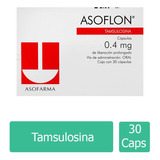 Asoflon 0.4 Mg Caja Con 30 Cápsulas