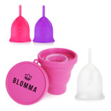 Copa Menstrual Ecológica Reutilizable Blomma + Esterilizador