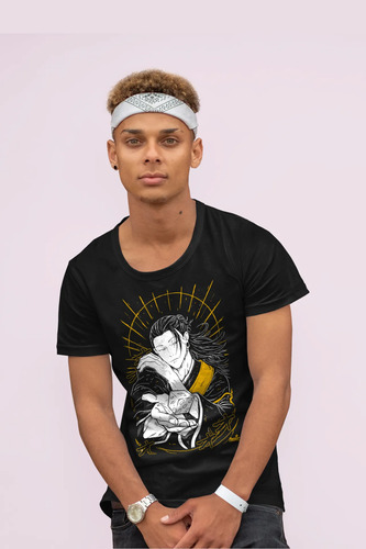 Playera Jujutsu Kaisen Suguru Geto Anime Otaku Manga Unisex | Meses sin interés