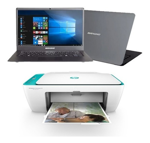 Notebook Bangho Cloud G Pro 14 3gb 32gb + Impresora Hp 2675