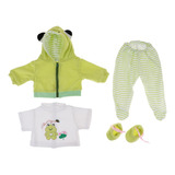 Chaqueta Frog Outfits, Camisa, Pantalones, Zapatos Para Bebé