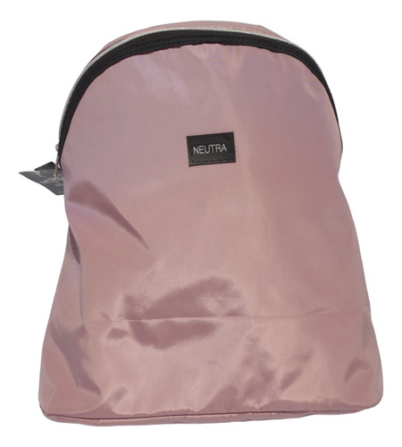 Mochila Tela Rasada Impermeable Colores Jackie Neutra Funes