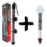 Kit Termostato Ht-1300 / Q3 25w 220v Roxin + Termômetro